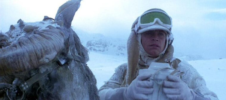 Марк Хэмилл был брошен в настоящую метель для съемок "Звездных войн