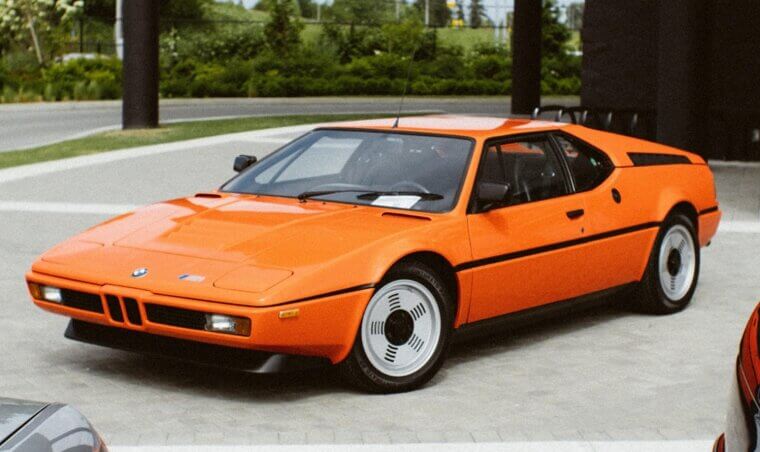 modificação do BMW M1 de 1980