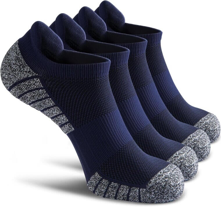 No Show Compression Socks - Perfect for Sports & Circulation - Now 40% Off!