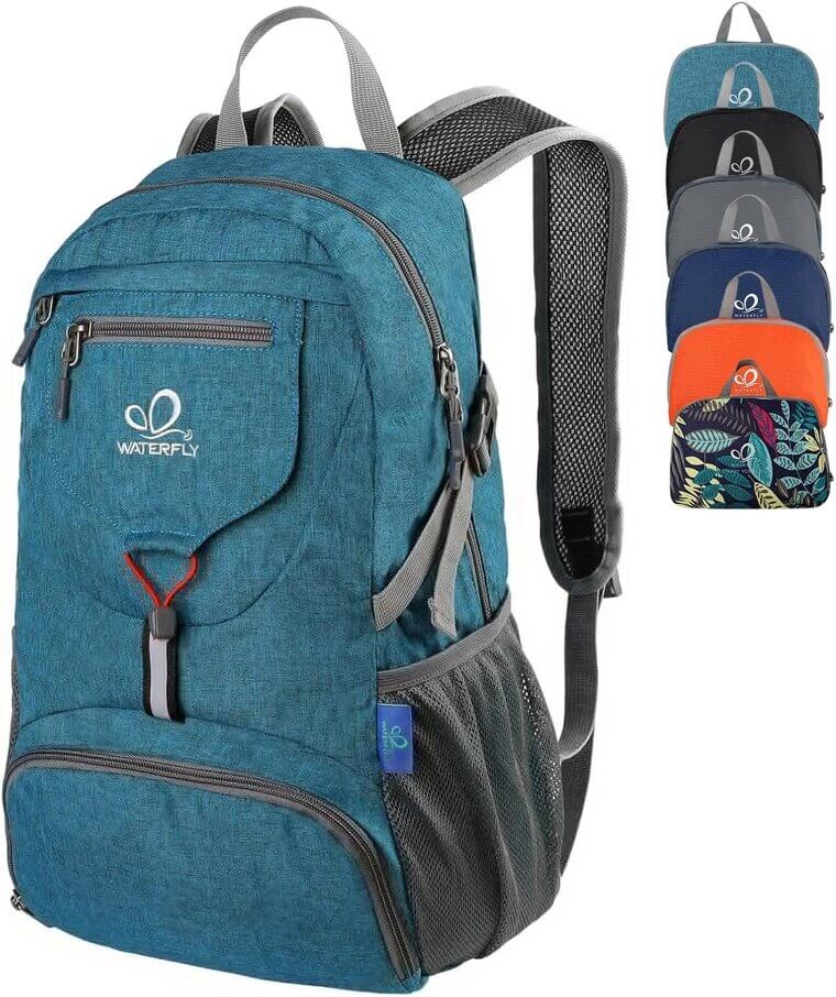WATERFLY Backpack: Lightweight, Packable, Travel Essential - 42% Off!
