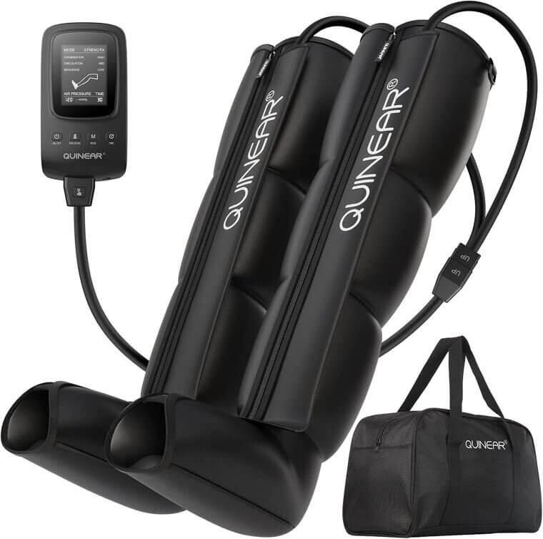 QUINEAR Recovery Boots: Boost Circulation & Relieve Muscle Fatigue - Don’t Miss the 22% Discount!