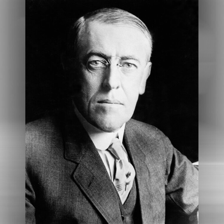 Woodrow Wilson - IQ of 155.2