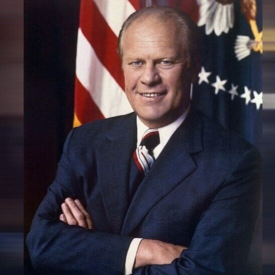 Gerald Ford - IQ of 127