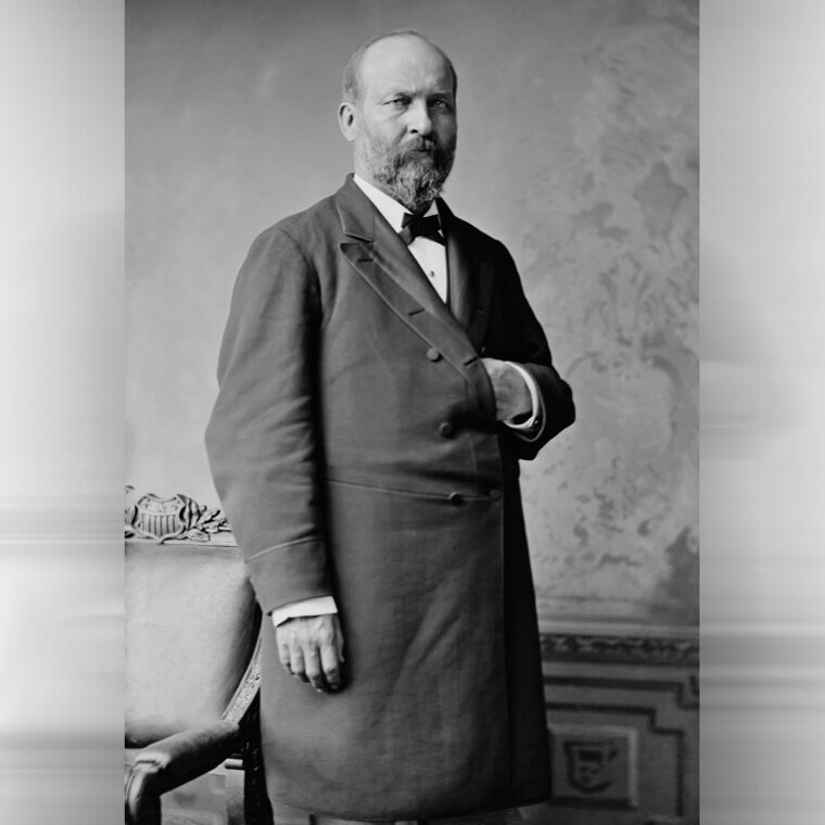 James Garfield - IQ of 141.5