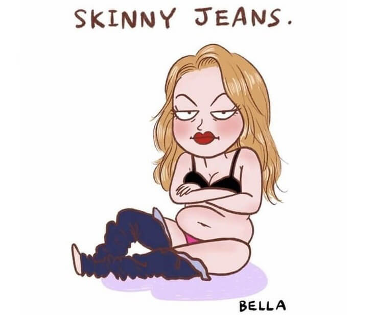 Not Feeling the Love From Skinny Jeans