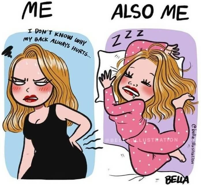 We Become Gymnasts in Our Sleep