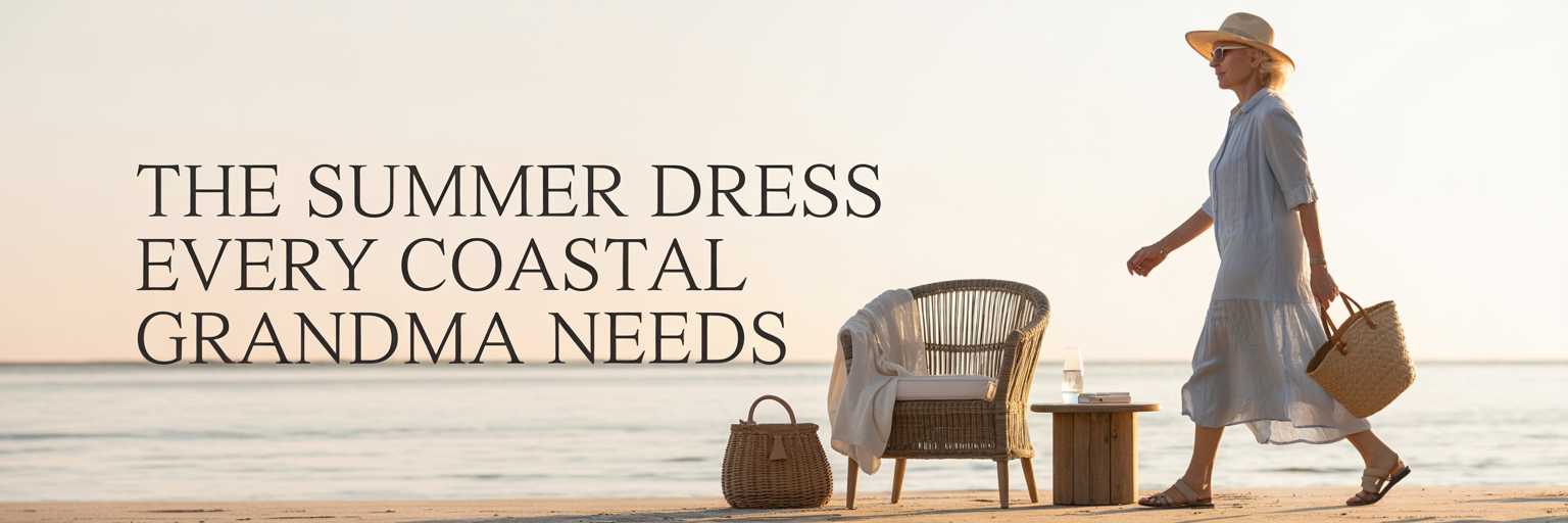 The Summer Dress Every Coastal Grandma Needs