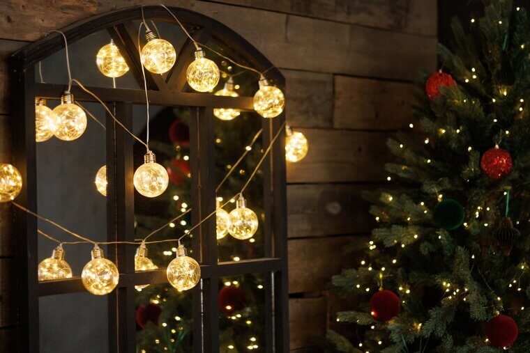 Mismatched String Lights