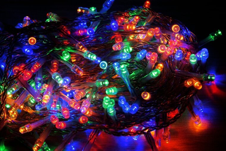 Blinking Multicolor Lights