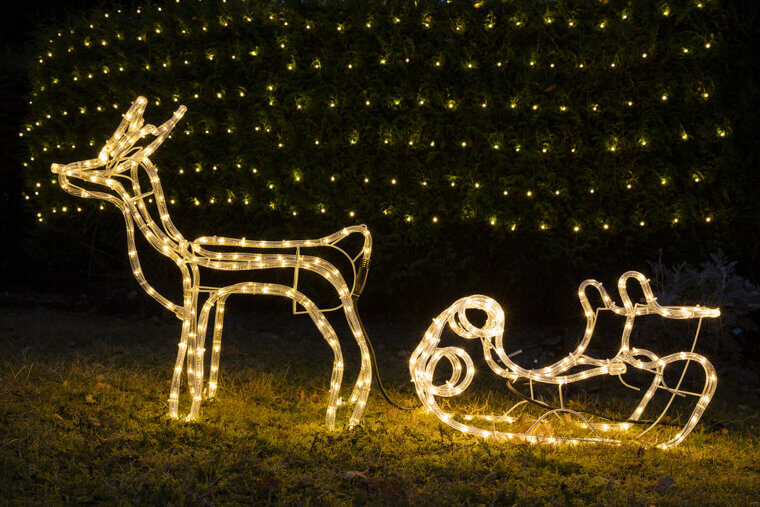 Random Light-Up Reindeer