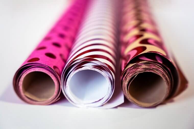 Visually Overwhelming Wrapping Paper