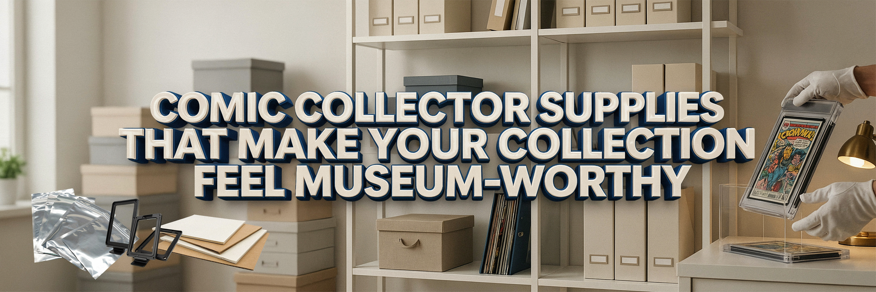Comic Collector Supplies That Make Your Collection Feel Museum-Worthy