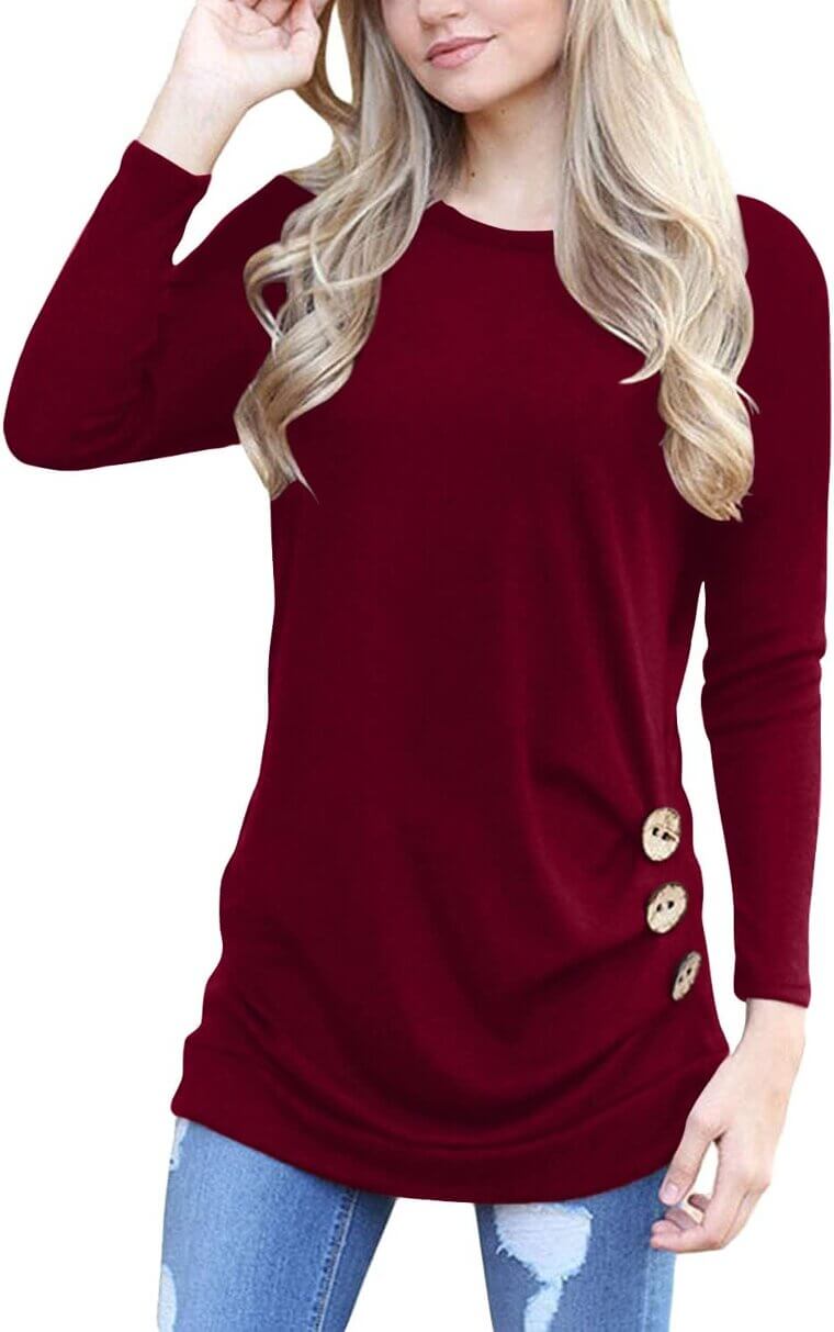 Stylish Women's Tunic Tops for Effortless Casual Wear - Enjoy 38% Off!