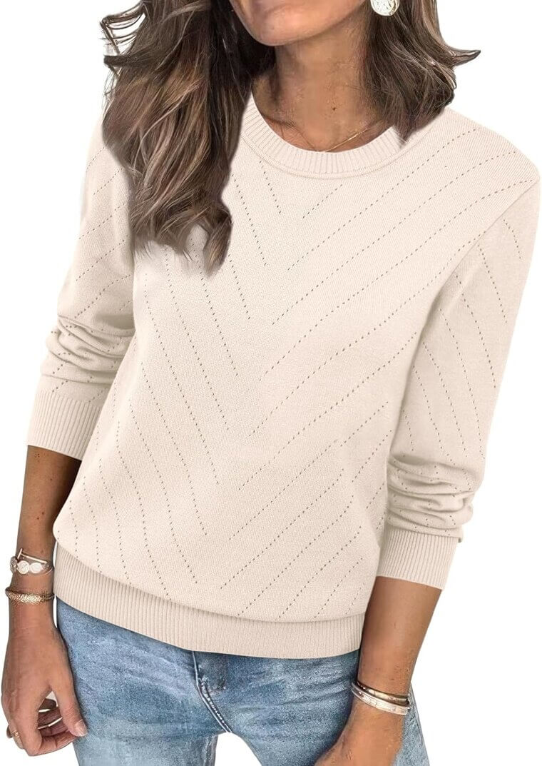 Sampeel Women's Cozy Sweater - Perfect for Any Occasion - Don’t Miss the 50% Discount!