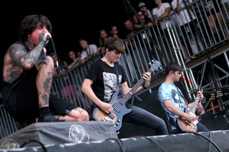Bring Me The Horizon And Treats For Their Dogs