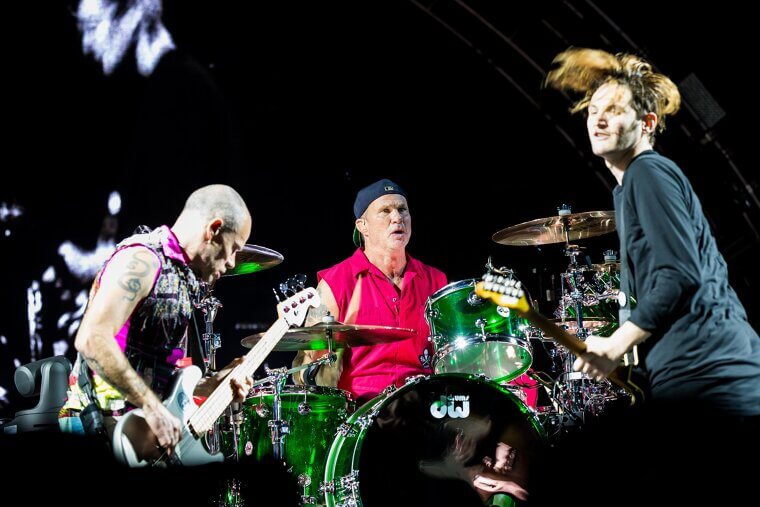 Red Hot Chili Peppers And Their Zen Meditation Room