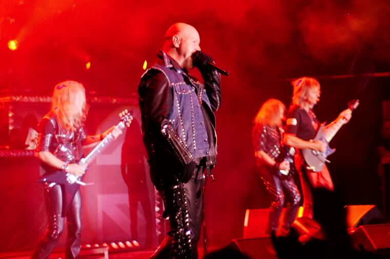 Judas Priest And The On Stage Motorcycle Logistics
