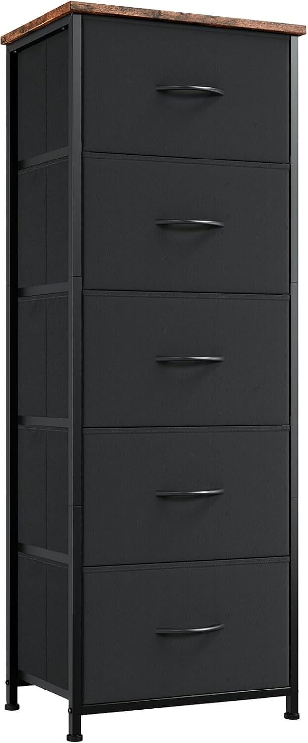 Somdot Tall Dresser - Stylish Storage Solution for Any Room - 10% Off!