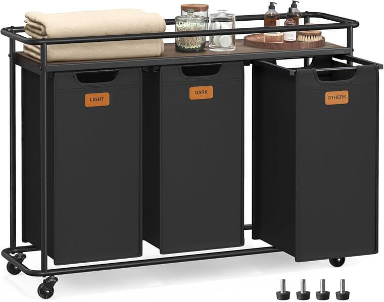 VASAGLE Laundry Sorter - Organize Your Laundry Easily! 
