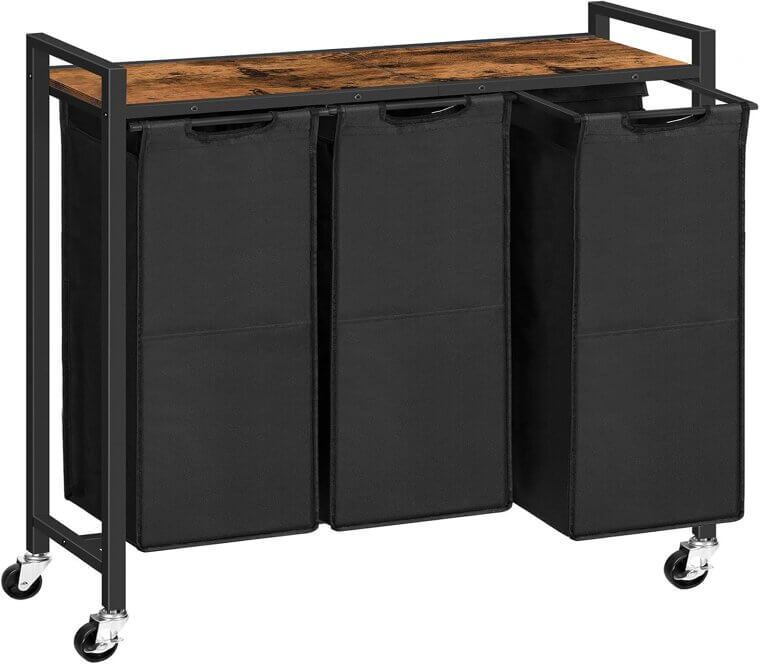 HOOBRO Laundry Sorter with Wheels - Organize Effortlessly! - Don’t Miss the 31% Discount!