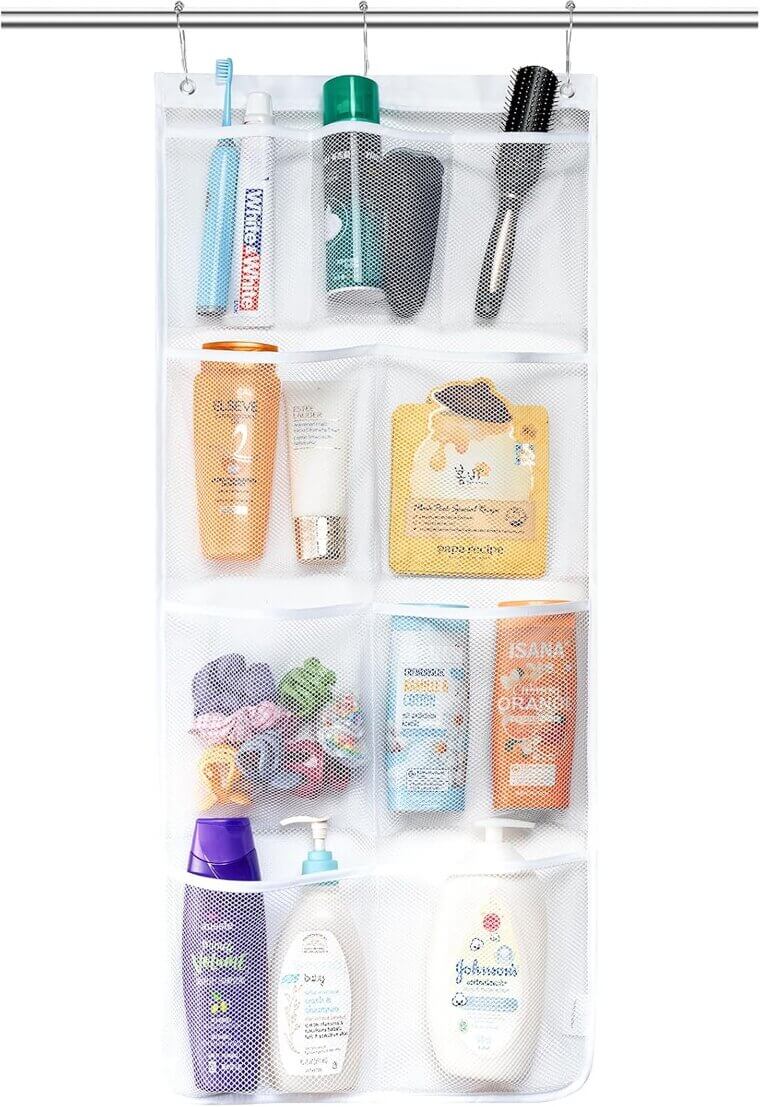 Lifewit Shower Caddy: 9-Pocket Organizer for Easy Bathroom Storage - 20% Off!