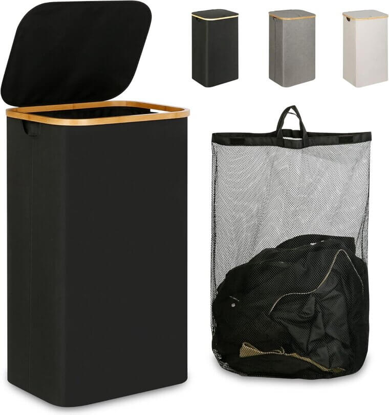 iEGrow Laundry Hamper - Large, Stylish, and Convenient Storage! - Enjoy 38% Off!