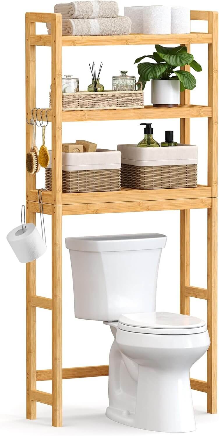 SONGMICS Bathroom Organizer - Maximize Your Space with Style - Don’t Miss the 20% Discount!