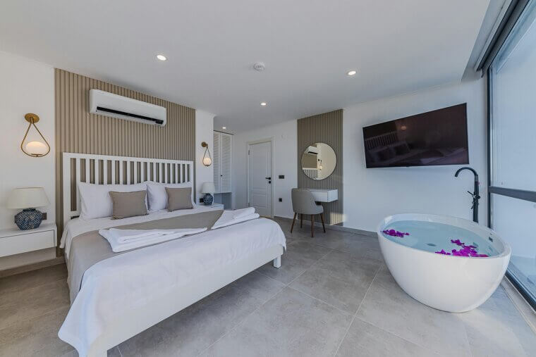 Bedroom Bathtub