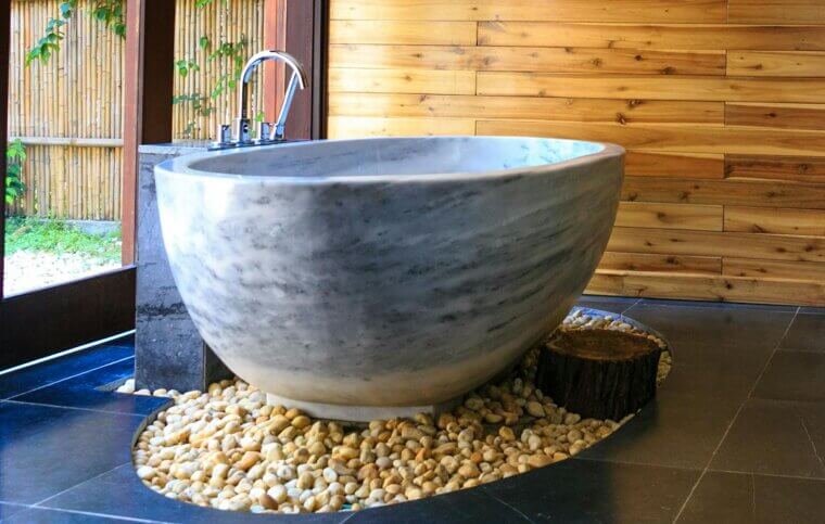 Stone Bathtub