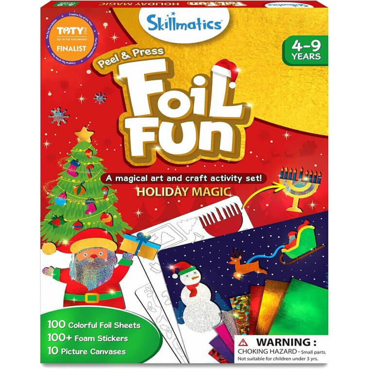 Unleash Creativity with Foil Fun Holiday Kit for Kids!