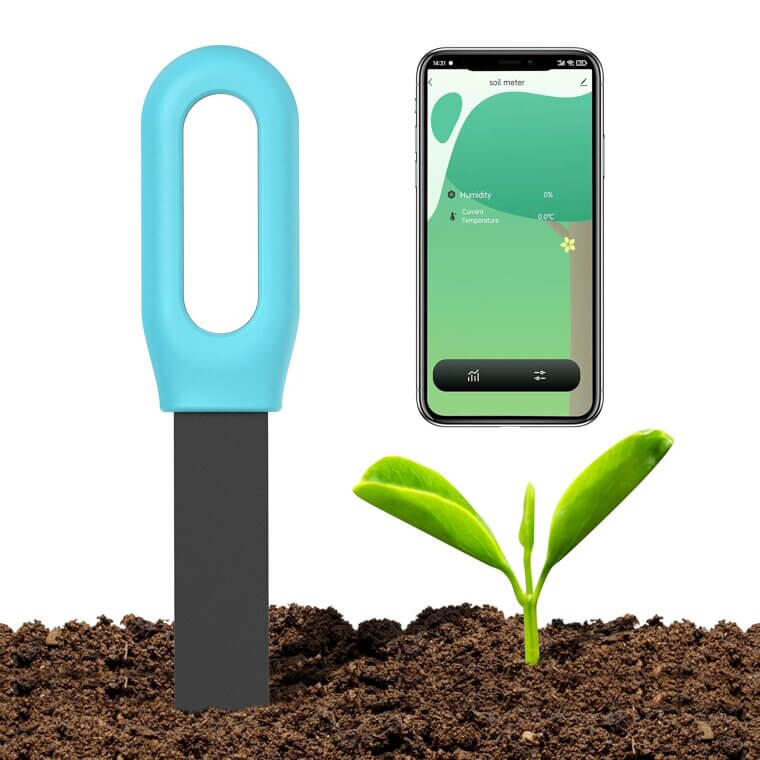 Haozee Zigbee Soil Sensor for Smart Gardening 