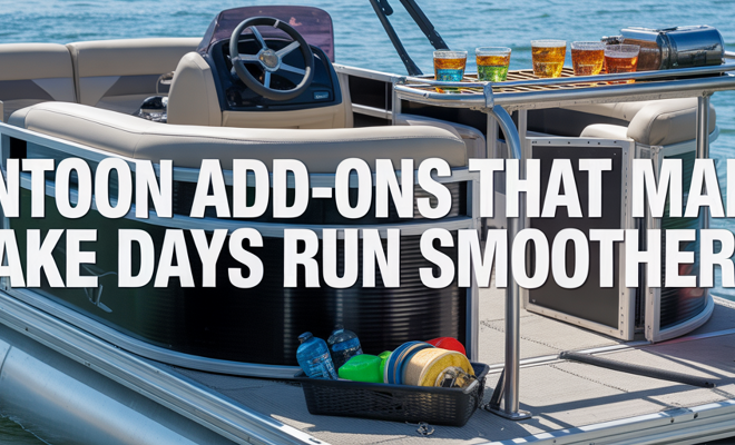 Pontoon Add-Ons That Make Lake Days Run Smoother