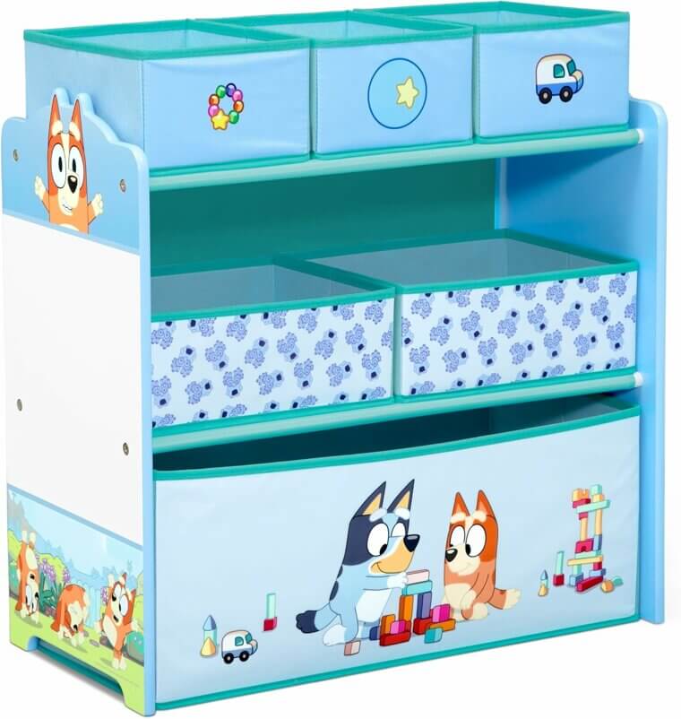 Bluey Toy Organizer for Fun & Educational Play 