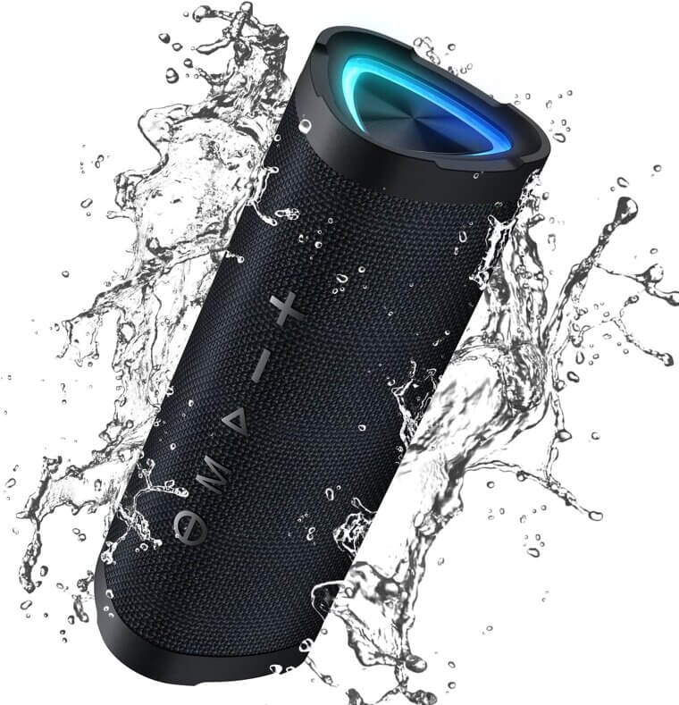 Vanzon V40 Speaker - 24W Stereo Sound, Waterproof Fun! - Now 71% Off!