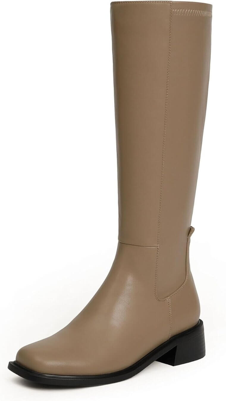 Knee High Boots - Stylish Fall Essential for Every Wardrobe - Now 42% Off!