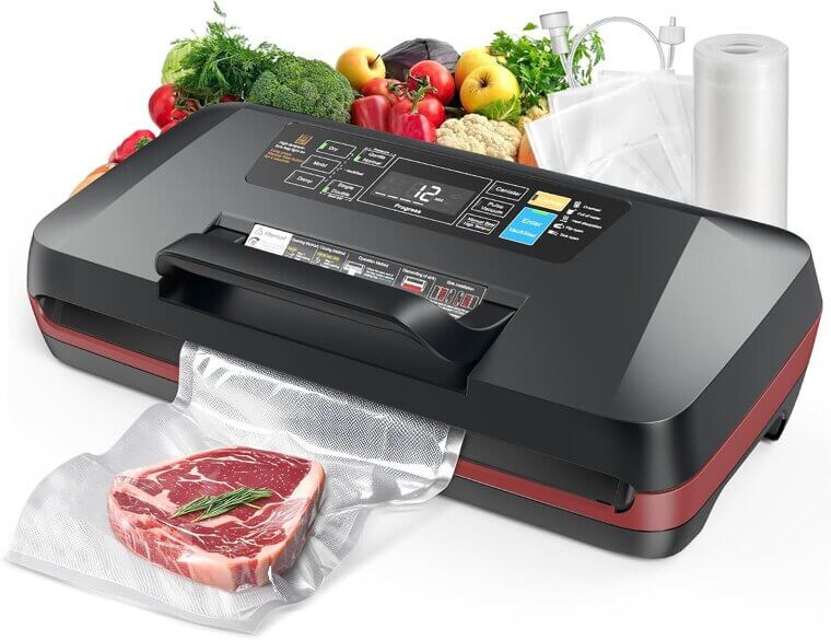 95KPa Vacuum Sealer - Ultimate Food Preservation - Don’t Miss the 78% Discount!