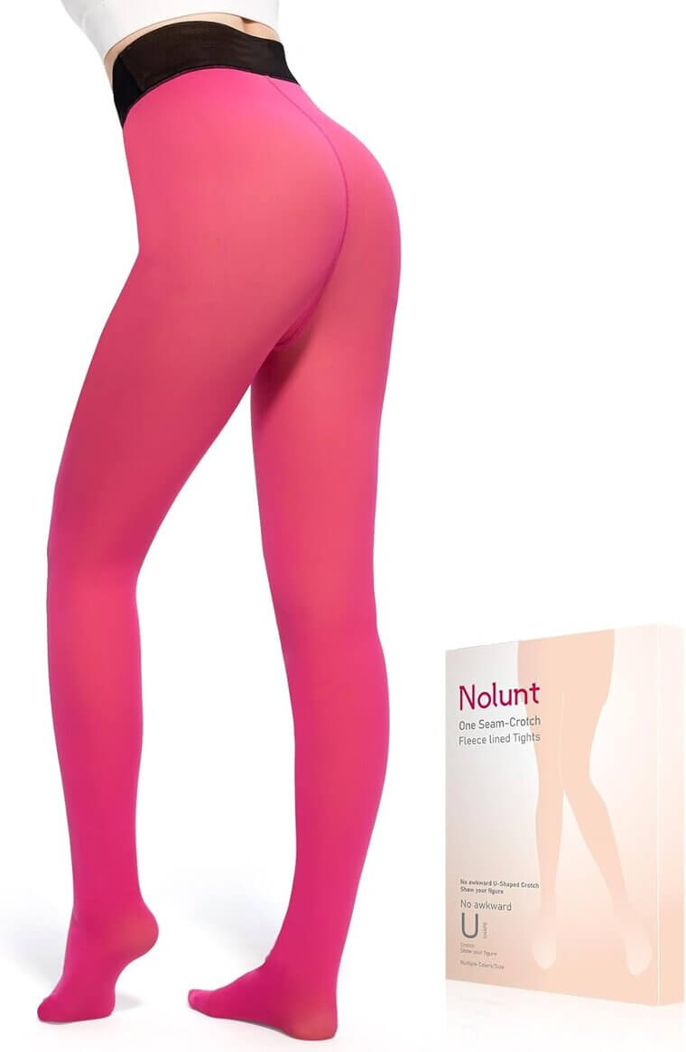 Fleece Lined Tights - Cozy Winter Warmth for You - Enjoy 70% Off!