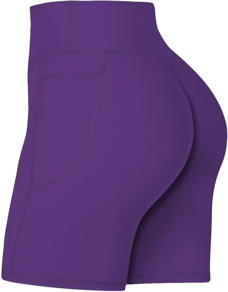 Sunzel Biker Shorts - Comfy, Pocketed, Tummy Control for Yoga & Gym - Now 20% Off!
