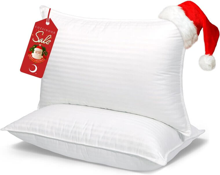 COZSINOOR Bed Pillows - Ultimate Sleep Comfort for All Sleepers - Don’t Miss the 71% Discount!