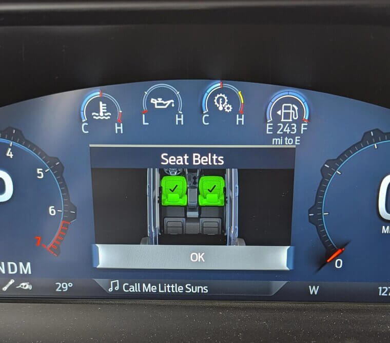 Seat Belt Warning Systems - 56,000+