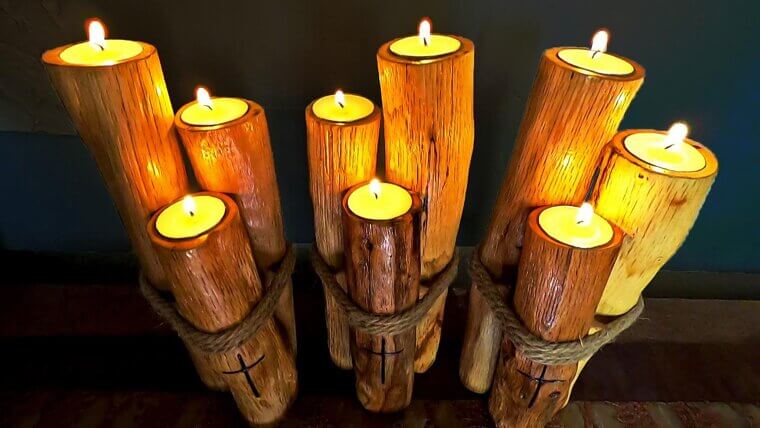 DIY Candle Holders