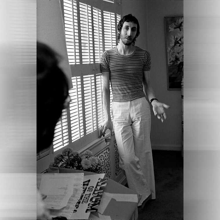 Pete Townshend Practiced His Signature Windmill Moves While Sipping English Tea