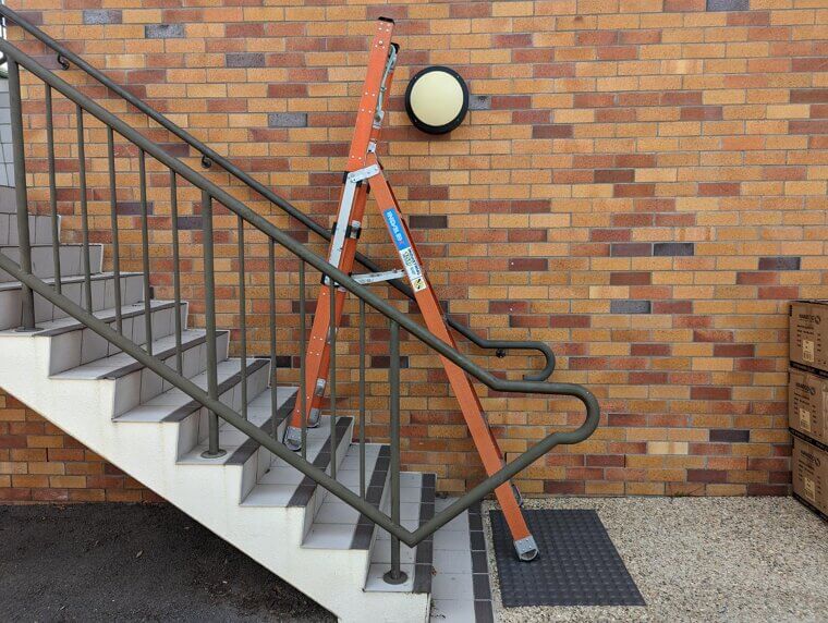 Using Ladder Safety