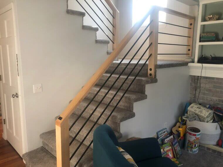 Installing Handrails on Stairs