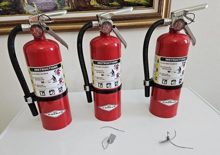 Keeping Fire Extinguishers Handy