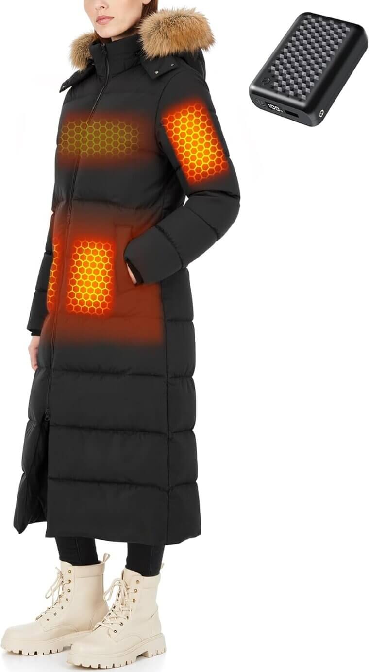 Wulcea Heated Jacket - Ultimate Warmth & Comfort for Outdoor Adventures - Now 26% Off!