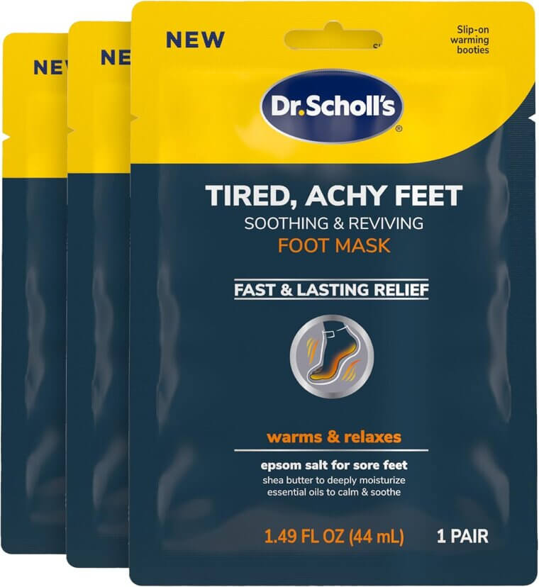 Dr. Scholl's Foot Mask - Soothe & Revive Your Feet - Enjoy 15% Off!