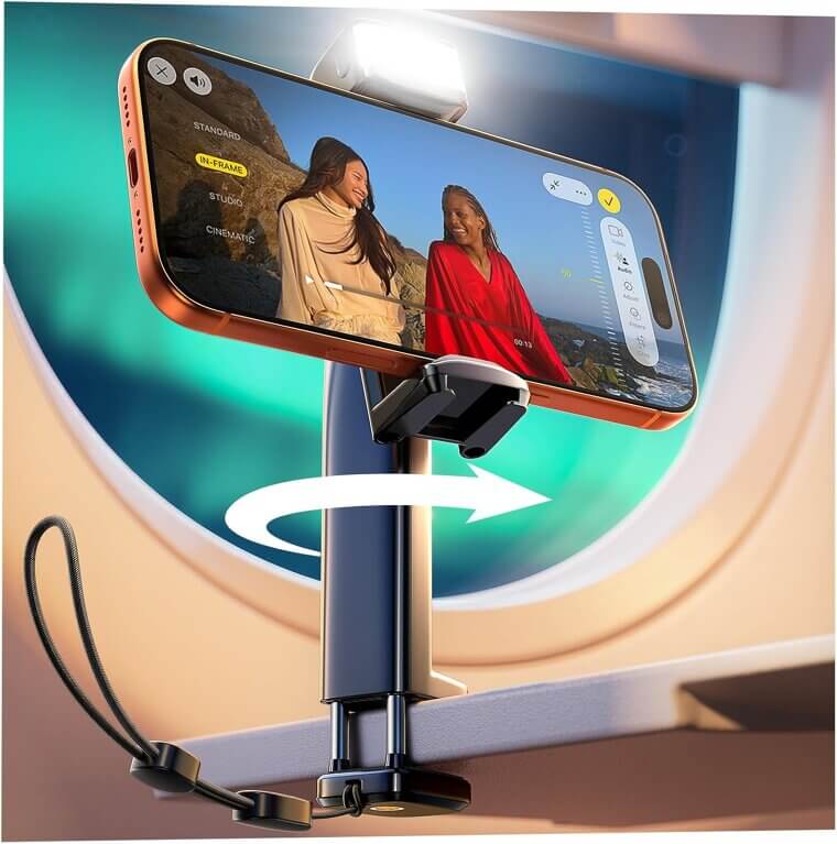 LISEN Travel Phone Holder - Your Ultimate Travel Companion - Enjoy 26% Off!