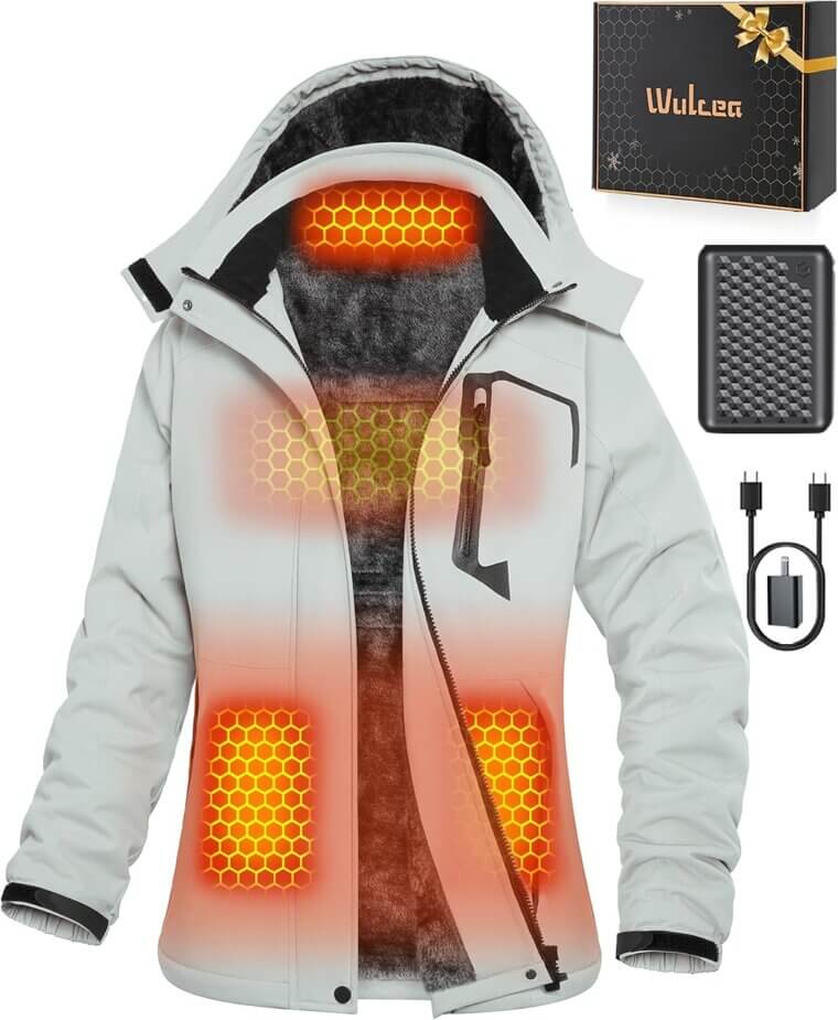 Wulcea Heated Jacket - Cozy Comfort with Graphene Tech - Enjoy 25% Off!