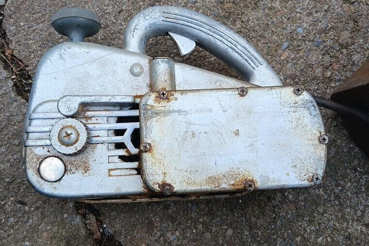 Vintage Sears Craftsman Locomotive Belt Sander With Metal Box - $18.99